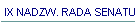 IX NADZW. RADA SENATU