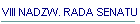 VIII NADZW. RADA SENATU