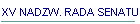XV NADZW. RADA SENATU